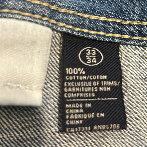 Buffalo David Bitton Evan Basic Slim Jeans size 33/34 - Picture 6 of 16